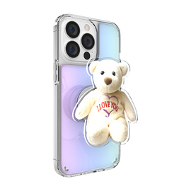 [S2B] Alpha Minimal Little Bear Acrylic Clear Tok Hologram Case - Smartphone Bumper Camera Guard iPhone Galaxy Case - Made in Korea